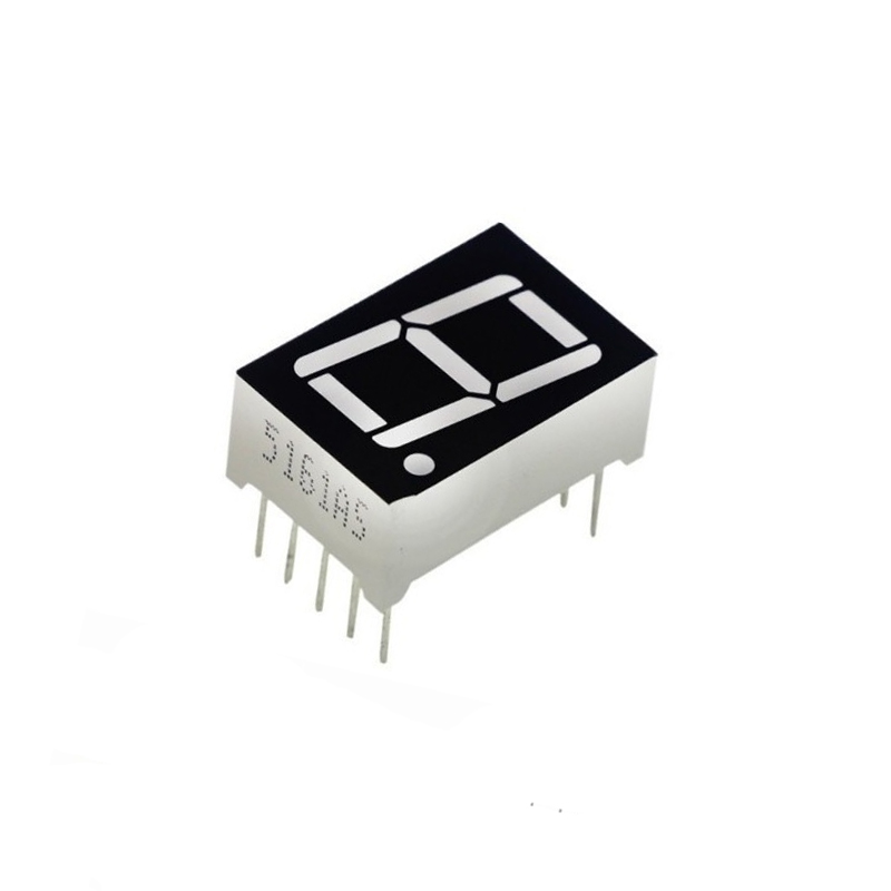 0.56 inch Red 1 Digit 7 Segment LED Display 10pin