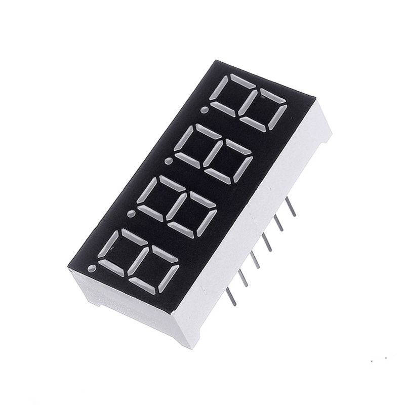 0.56 inch Red 4 Digit 7 Segment LED Display CC 12pin (2 pcs.)