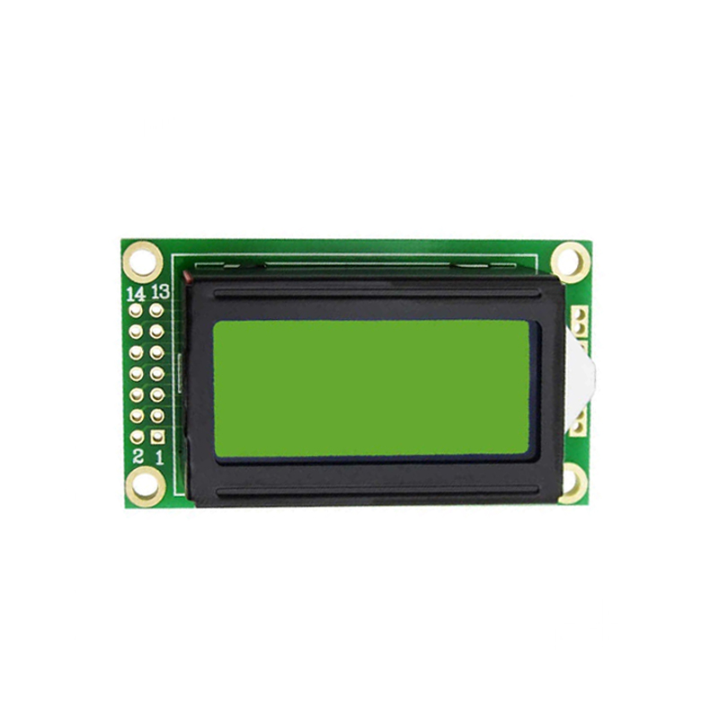 0802 LCD display 3.3/5V – Green-Yellow color screen