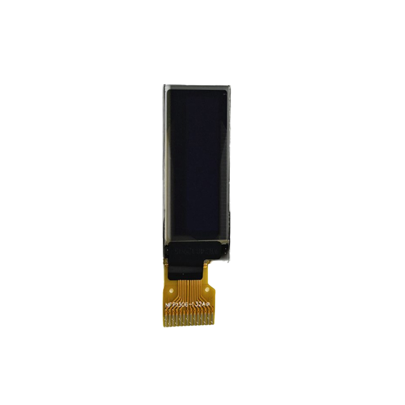 0.91 Inch Monochrome OLED Display Panel Blue 14pin