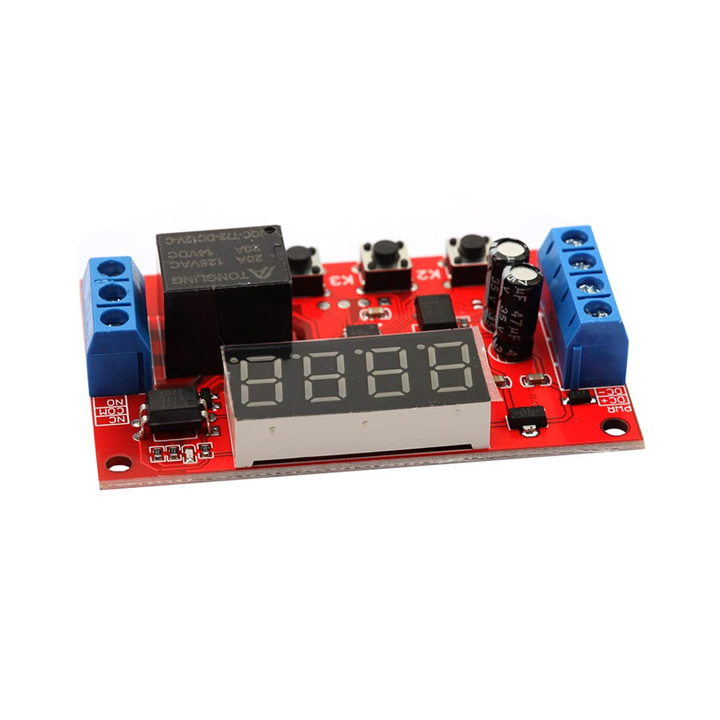1 Channel 24V Adjustable Time Delay Relay Module 32 Modes LED Digital Timming Trigger Timer Control Switch