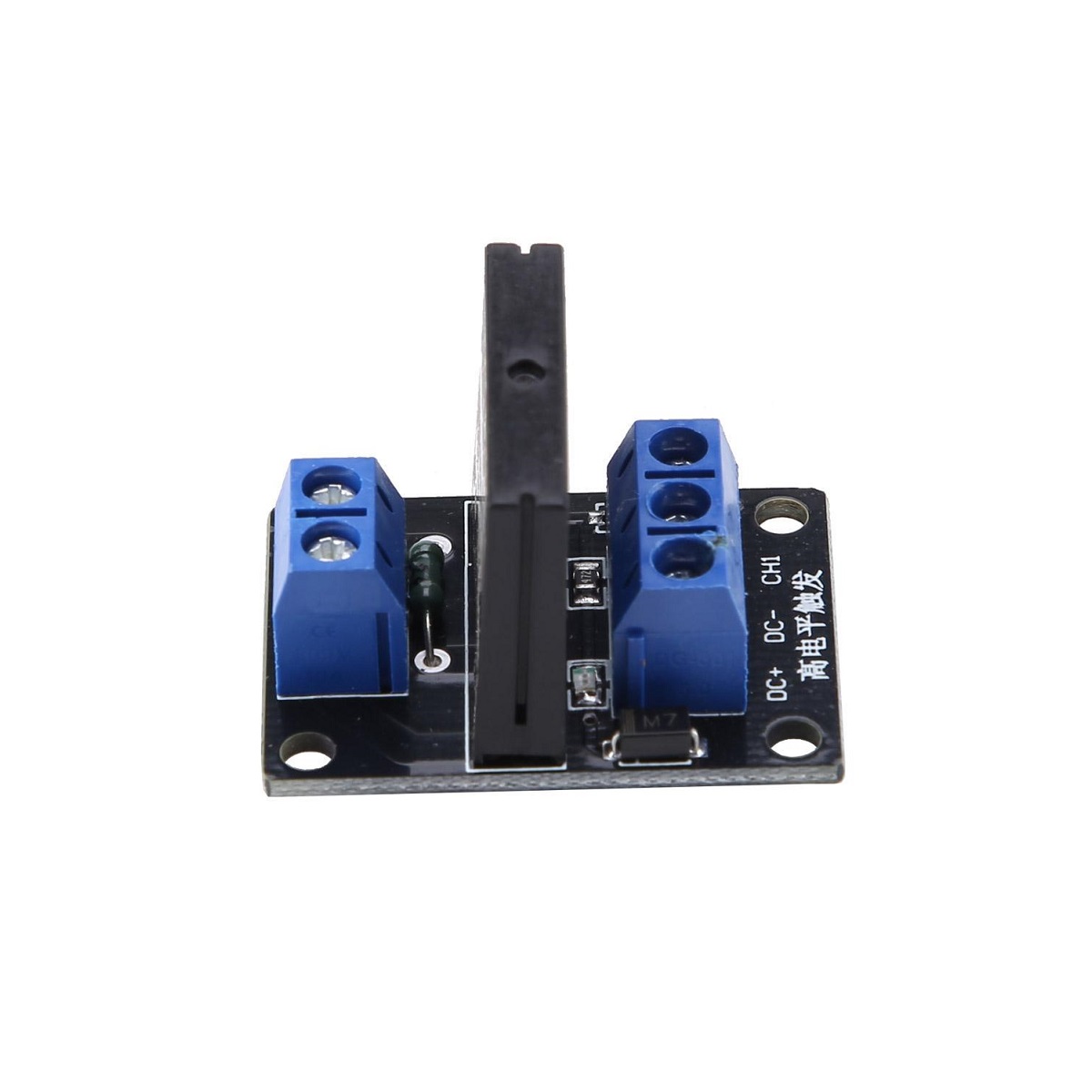 1 Channel 3-24V Relay Module Solid State Low Level SSR DC Control DC with Resistive Fuse