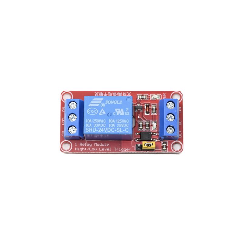 1 Channel Relay Module 24V High and Low Level Trigger Relay Control