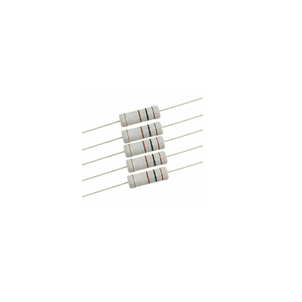 100 Ohm, 5 Watt, Wire-Wound Resistor