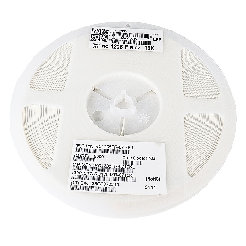 10K Ohm 1/4w 1206 Resistor