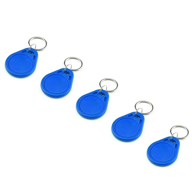 125KHz RFID Key Tags Pack of 5