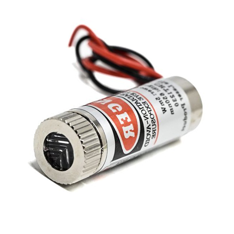 12mm 5mW Red Cross line Laser Module CHT1230 Point Spot Size Adjustable Laser
