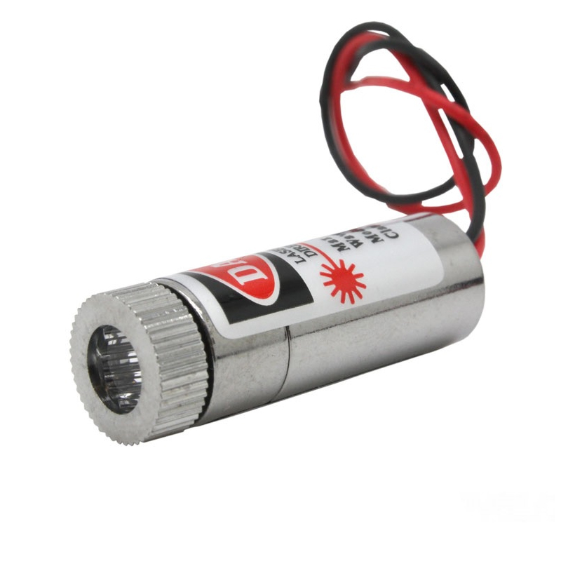 12mm 5mW Red Point Laser Module CHT1230 Point Spot Size Adjustable Laser