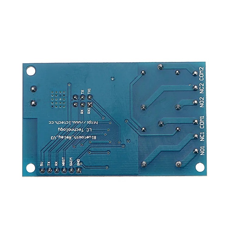 12V DC 2 Channel Bluetooth Wireless Relay Module Control from Mobile Phone