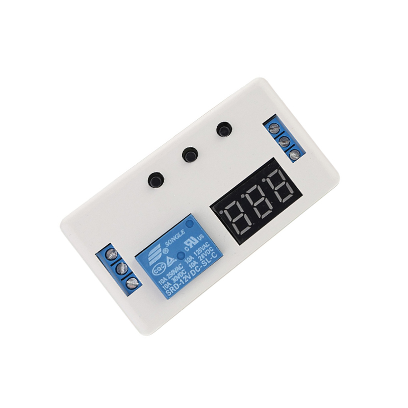 12V Relay Module with Automatic Delay Timer
