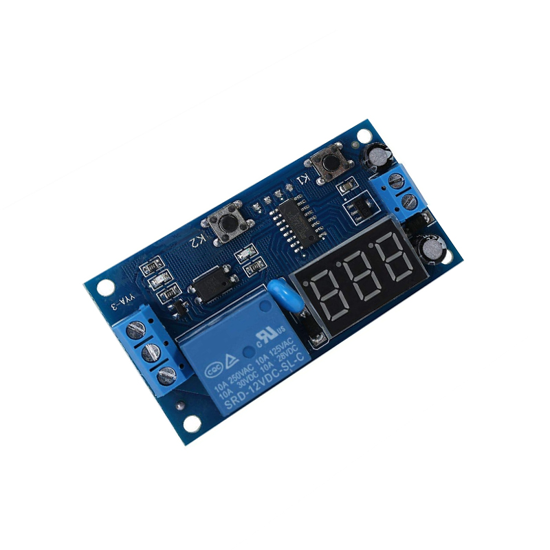 12V Time Control Switch Intermittent Infinite Cycle Countdown Switch Controller Timing Relay Module