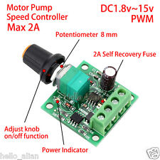 1.8V – 12V/2A DC Motor PWM Speed Regulator