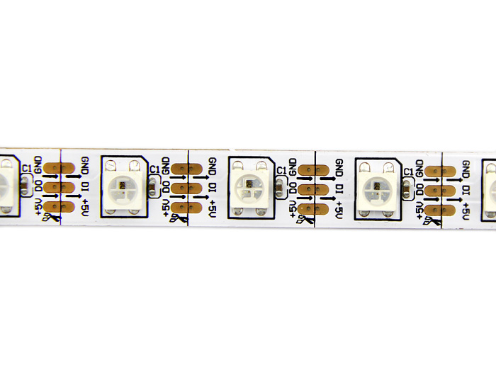 1M WS2812B 5V Addressable RGB Non-Waterproof LED Strip Light 60LED’s/Mtr.