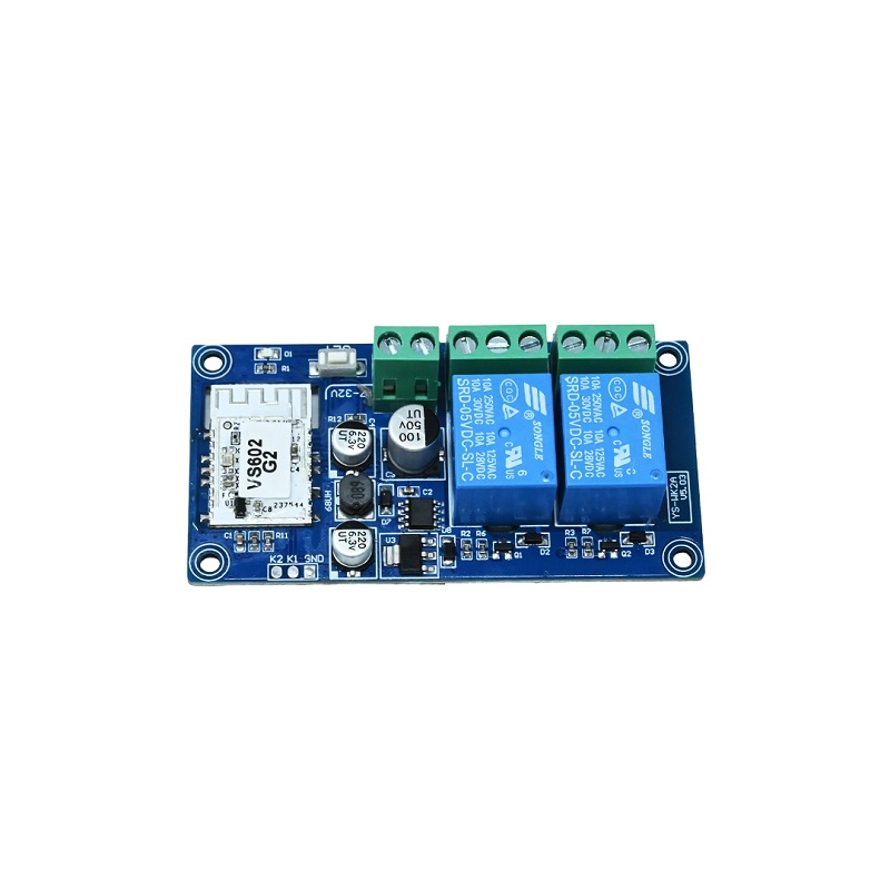 2-way WK2A WiFi Bluetooth Dual-Mode Relay Module, 7–32V Wireless Smart Switch