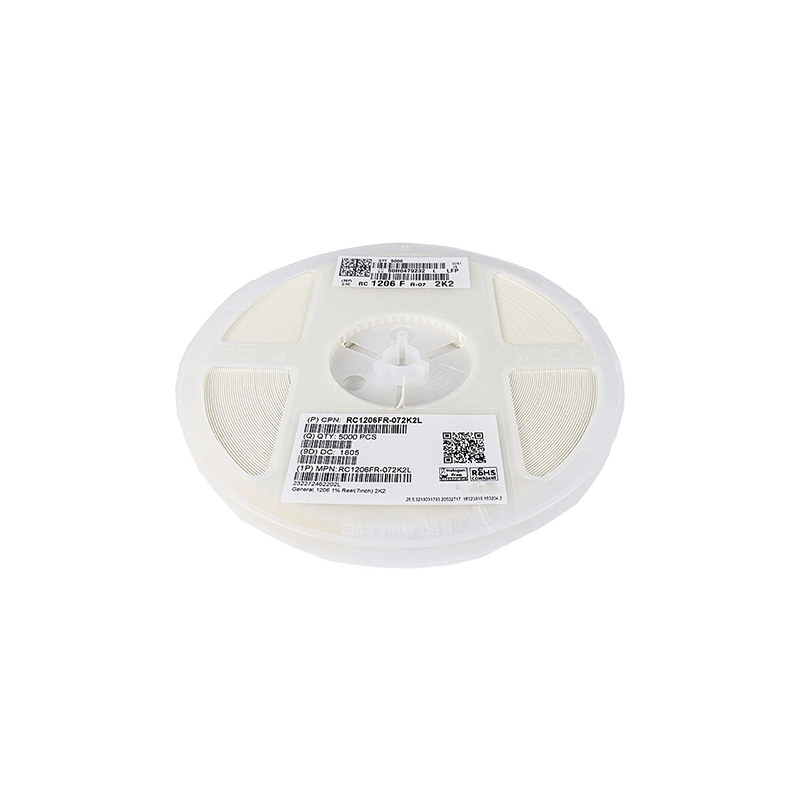 2.2K Ohm 1/4w 1206 Resistor
