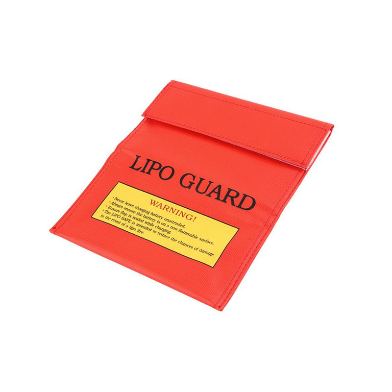 230×300 mm Red Lithium Battery Protection Bag