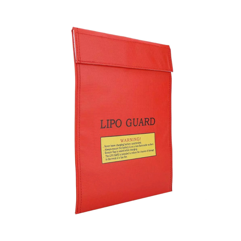 230×300 mm Red Lithium Battery Protection Bag