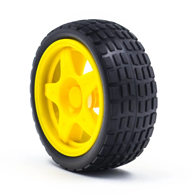 2WD Mini Round Double-Deck Smart Robot Car Chassis DIY Kit