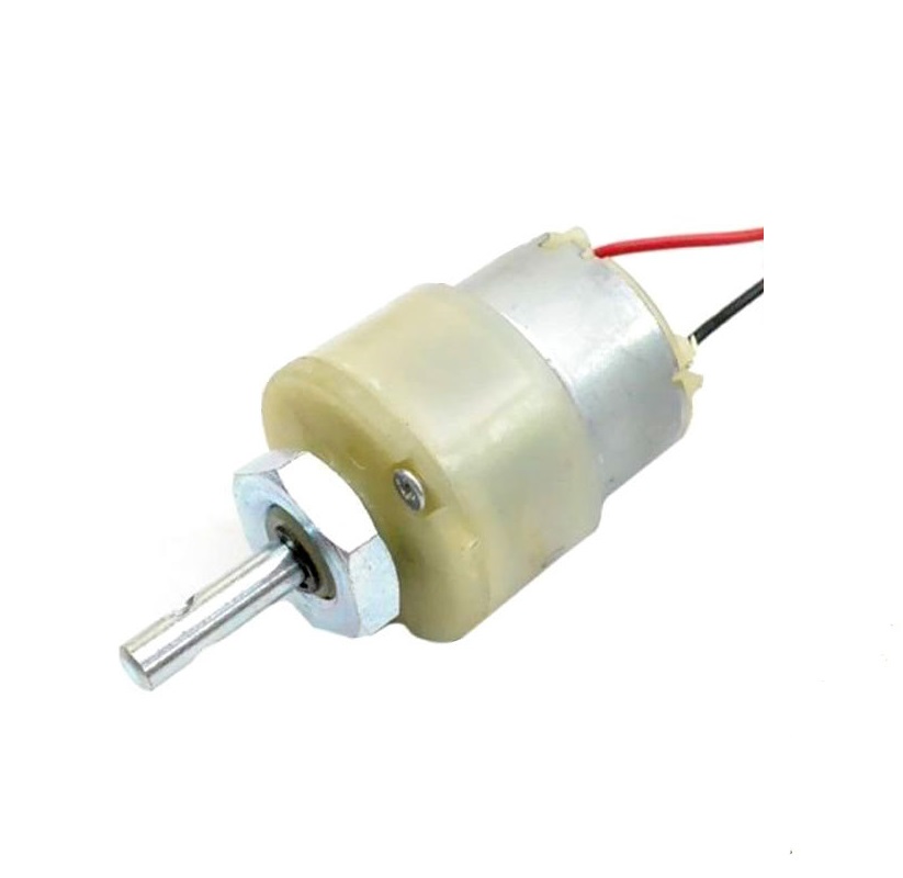 3.5RPM 12V Low Noise Dc Motor With Metal Gears – Grade A