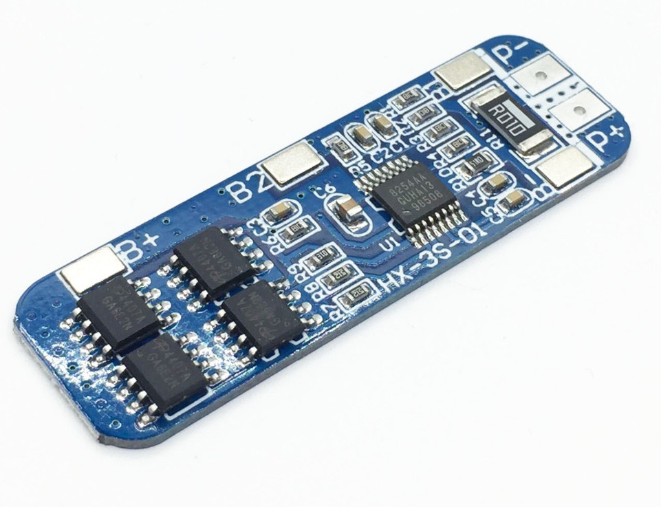 3S 11.1V 10A 18650 Lithium Battery Overcharge And Over-current Protection board-Good Quality