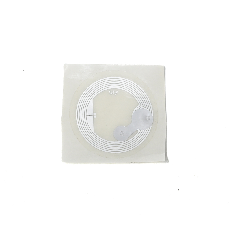 40 mm dia, NTAG213, Clear PET Sticker, Mem: 144 Bytes