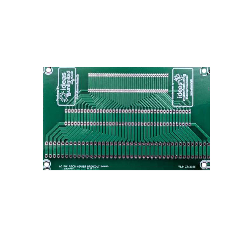 40 pin – 1.27mm (50 mils), 2mm (79 mils) and 2.54 mm (100 mils) Pitch Header Breakout Board