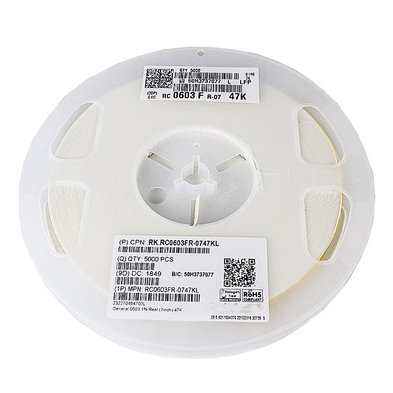 4.7K Ohm 1/10W 603 Resistor