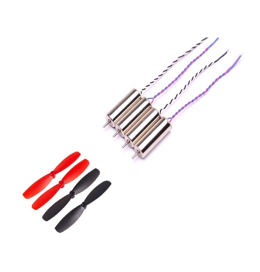 55mm Blade Propeller+615 CW & CCW Coreless Brushed Motor for Indoor Racing Drone