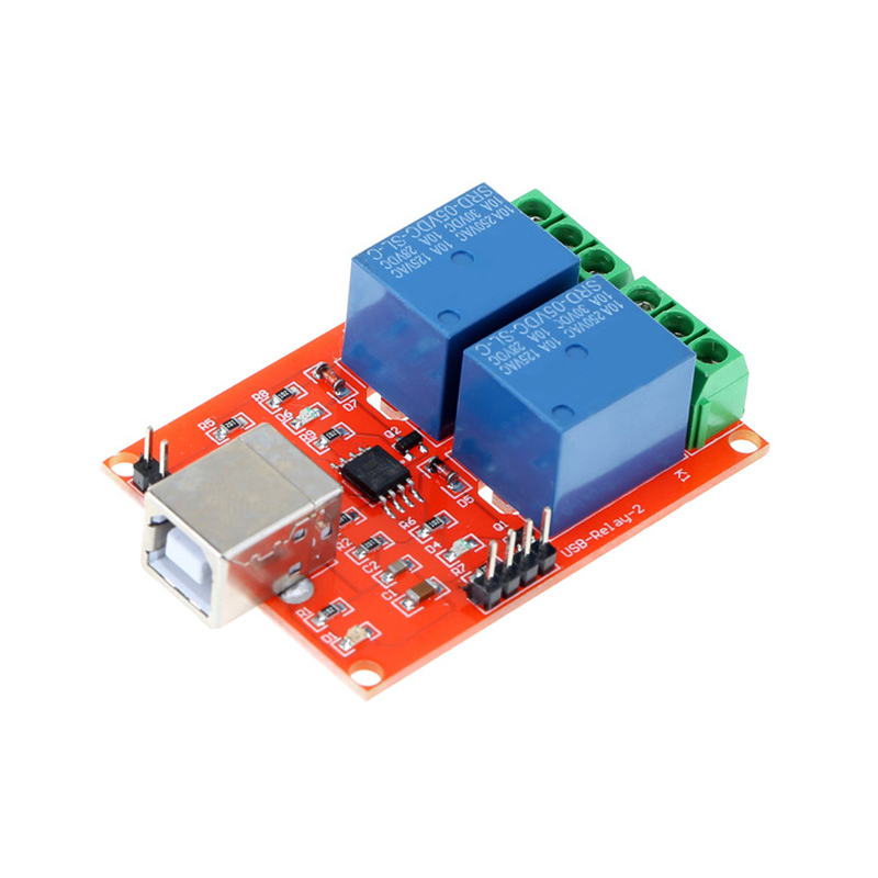 5V 2 channel USB PC Intelligent Control Relay Module