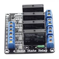 5V 4 Channel SSR G3MB-202P Solid State Relay Module 240V 2A Output with Resistive Fuse – Good Quality