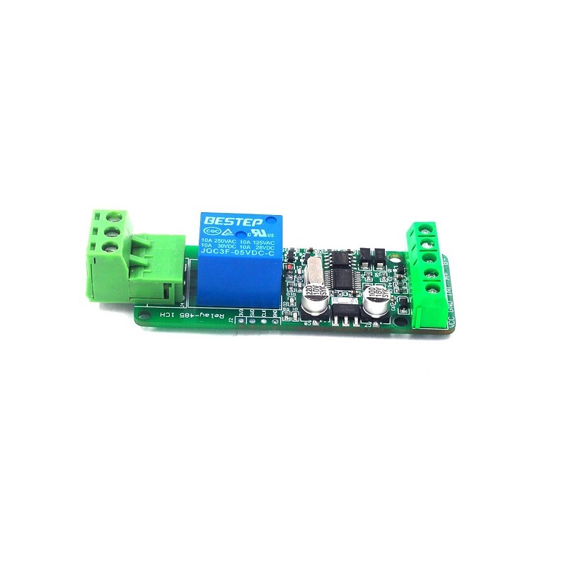 5V Modbus RTU, 1Channel Relay Module, Input Optocoupler, Isolation RS485 MCU for, Arduino