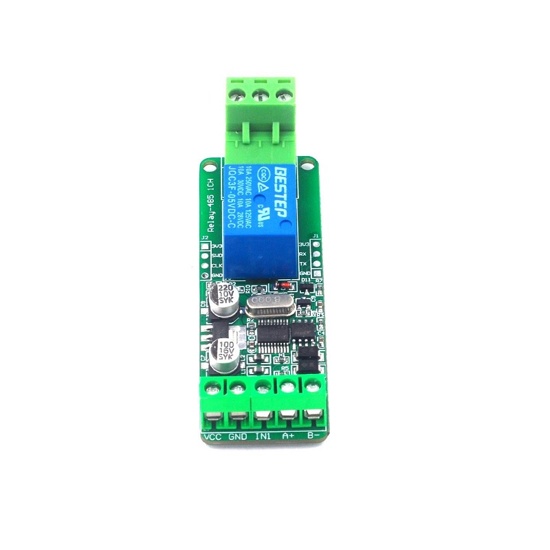 5V Modbus RTU, 1Channel Relay Module, Input Optocoupler, Isolation RS485 MCU for, Arduino