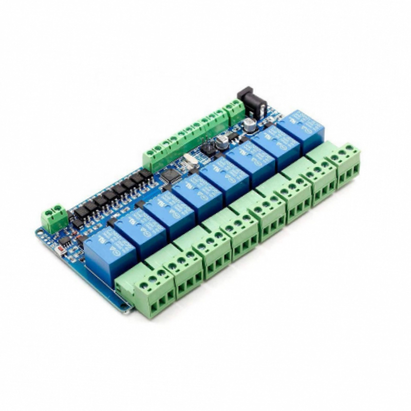 5V Modbus RTU 8, Channels Relay Module, Input Optocoupler, Isolation RS485 MCU for, Arduino