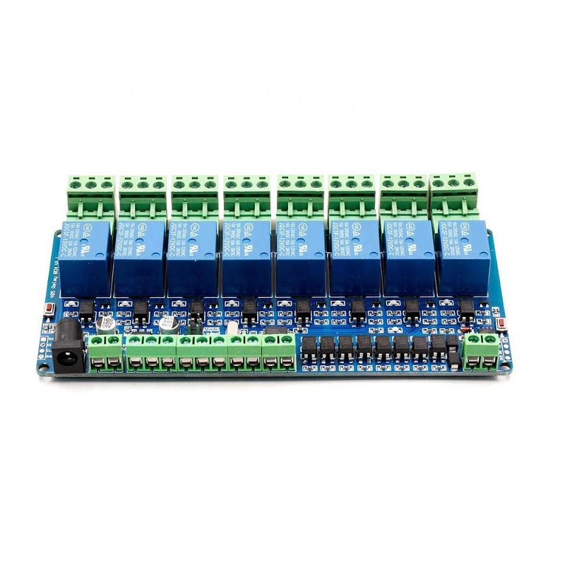 5V Modbus RTU 8, Channels Relay Module, Input Optocoupler, Isolation RS485 MCU for, Arduino