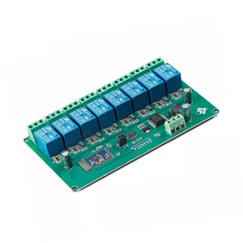 5V/7-28V 8 Channels Bluetooth Relay Module Development Board