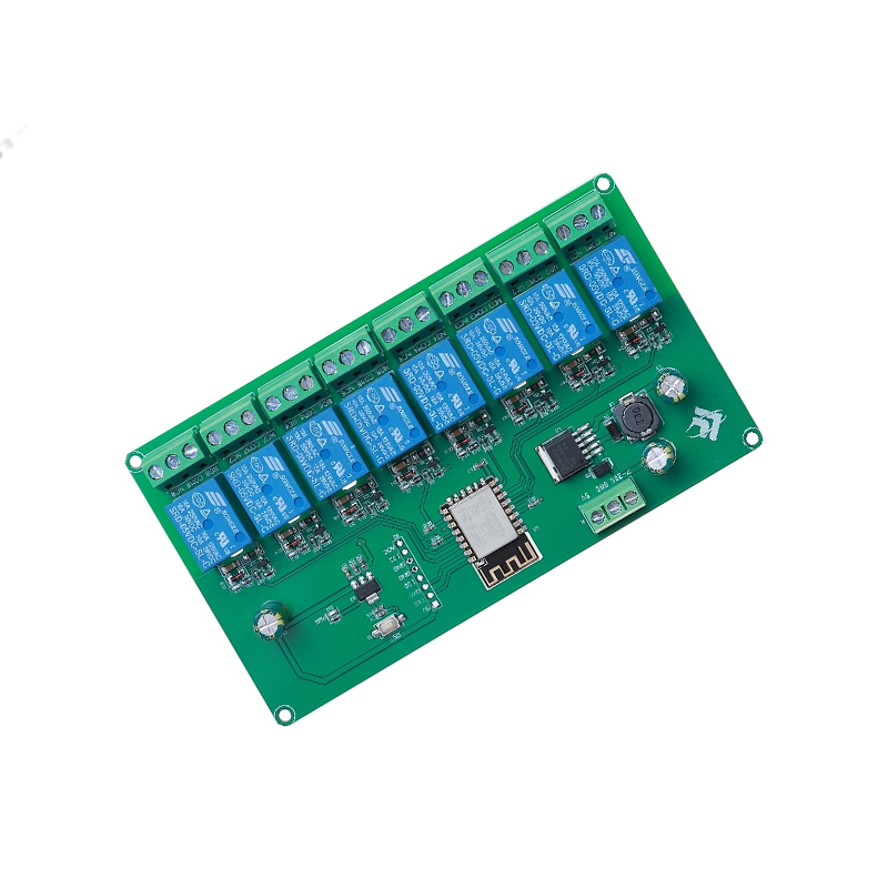 5V/7-28V ESP8266 WIFI 8 Channel Relay Module ESP-12F Development Board