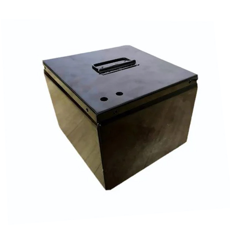 60V 45Ah Metal Battery Box Durable Enclosure 205×205×185mm