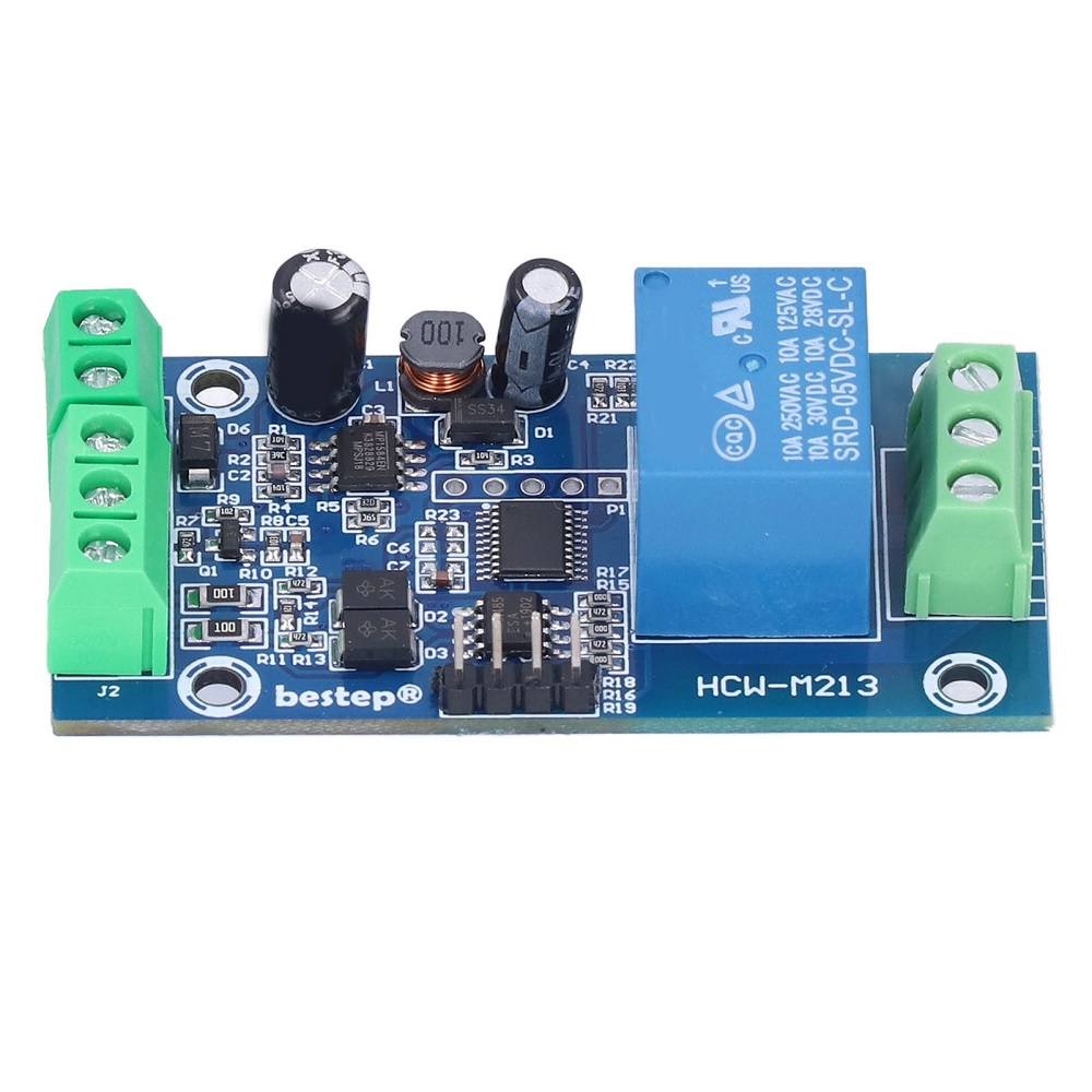 7-24V Modbus RTU 1, Channel Relay Module, RS485/TTL Anti-reverse, Connection
