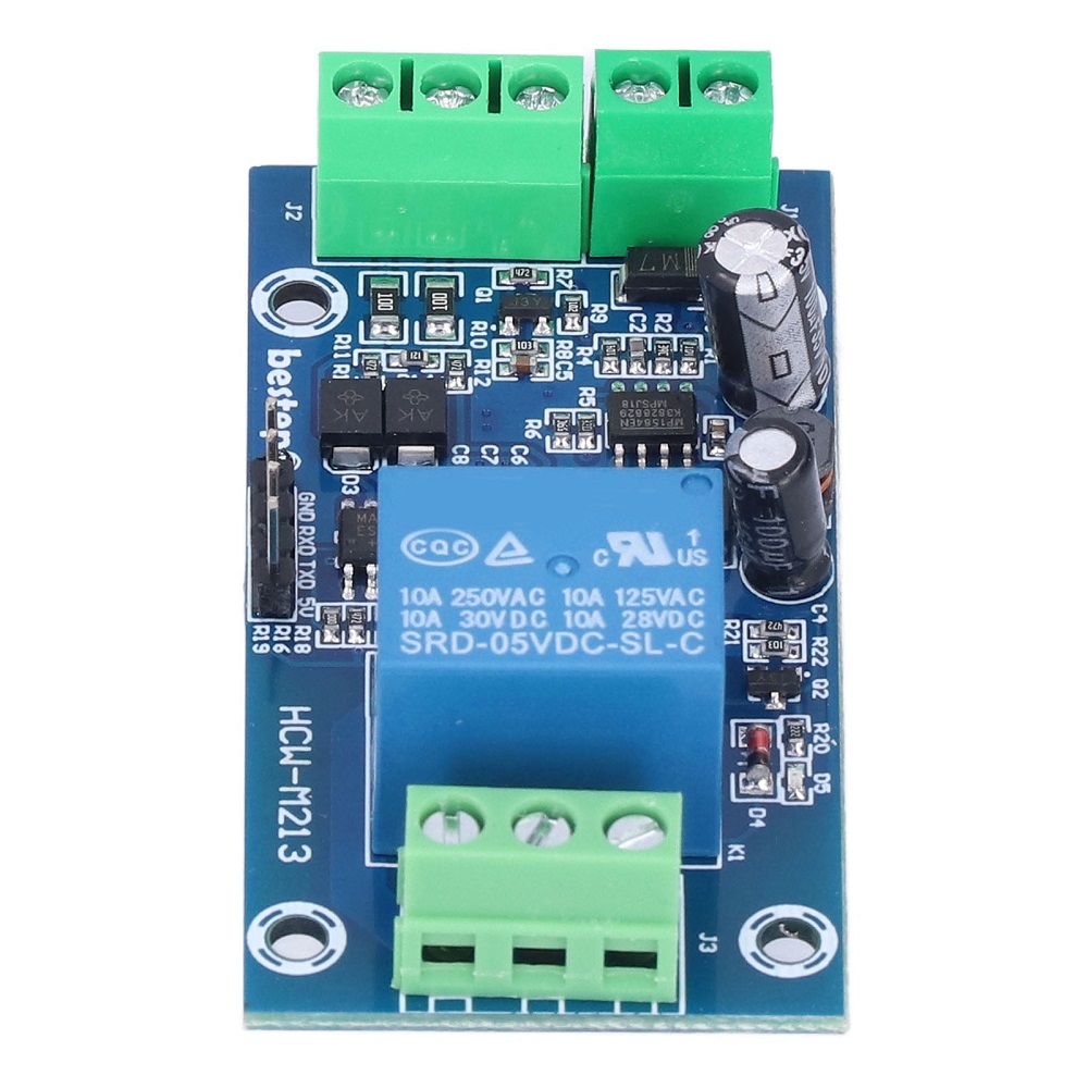 7-24V Modbus RTU 1, Channel Relay Module, RS485/TTL Anti-reverse, Connection