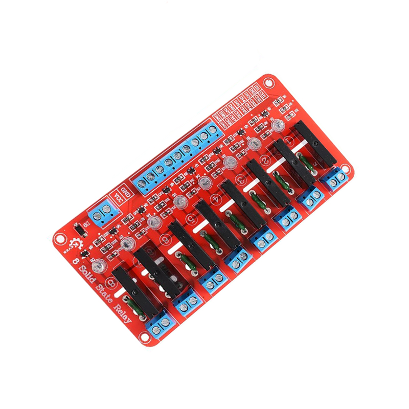 8 Channel 5V Solid State Relay Module Board OMRON for Arduino