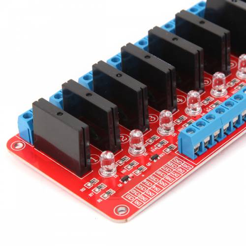 8 Channel 5V Solid State Relay Module Board OMRON for Arduino