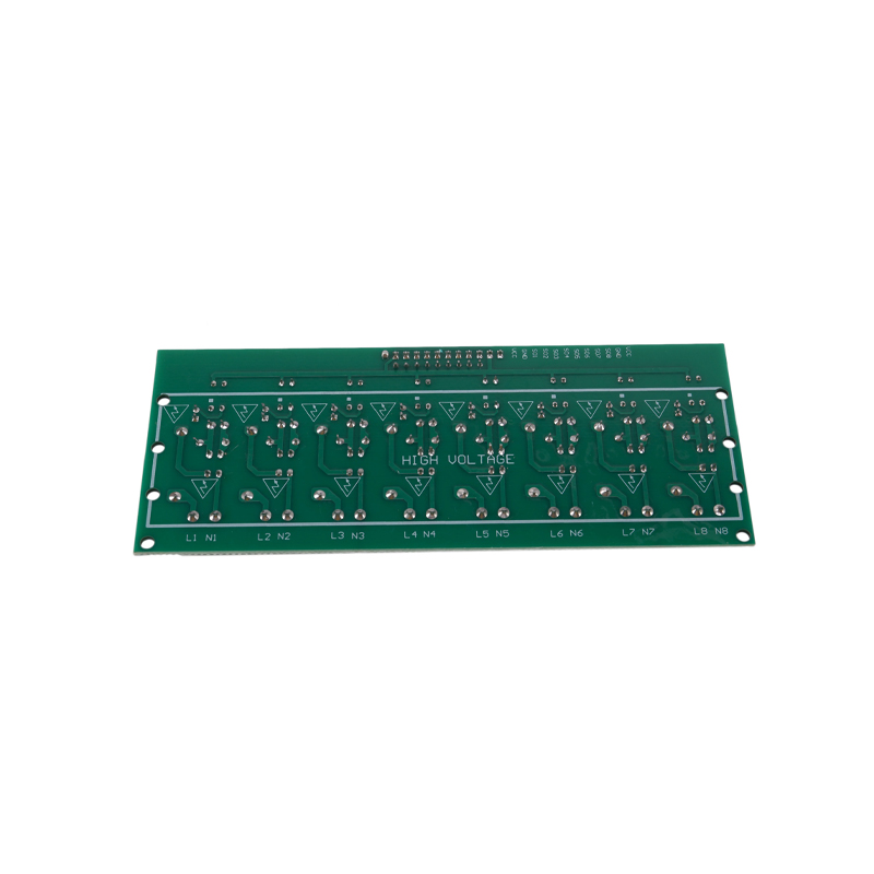 8 Channels AC 220V Optocoupler Isolation Test Board Module For PLC