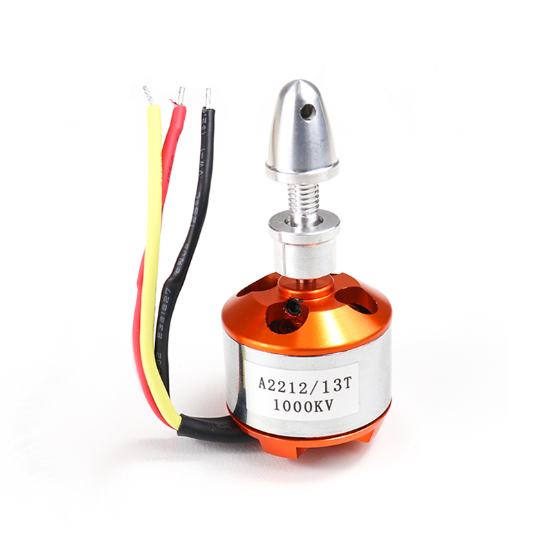 A2212 1000 KV BLDC Brushless DC Motor for Drone (without Soldered Connector)