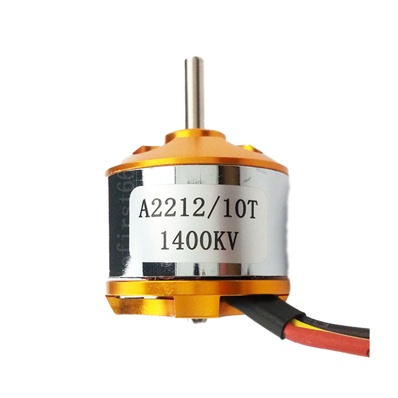 A2212 10T 1400KV Brushless Motor for Drone (Soldered Connector)