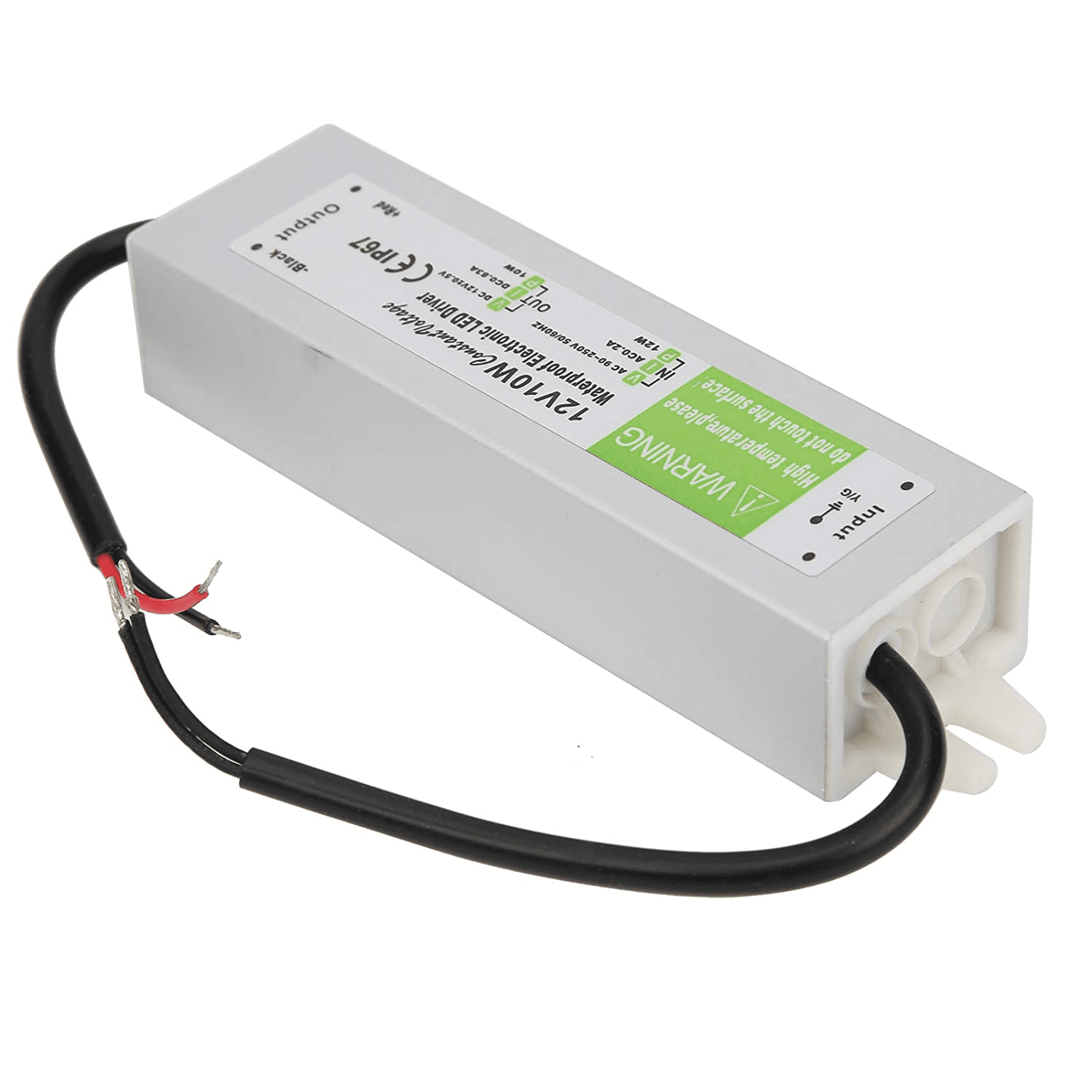 AC to DC 12V 10W Waterproof IP67 LED Driver Power Supply