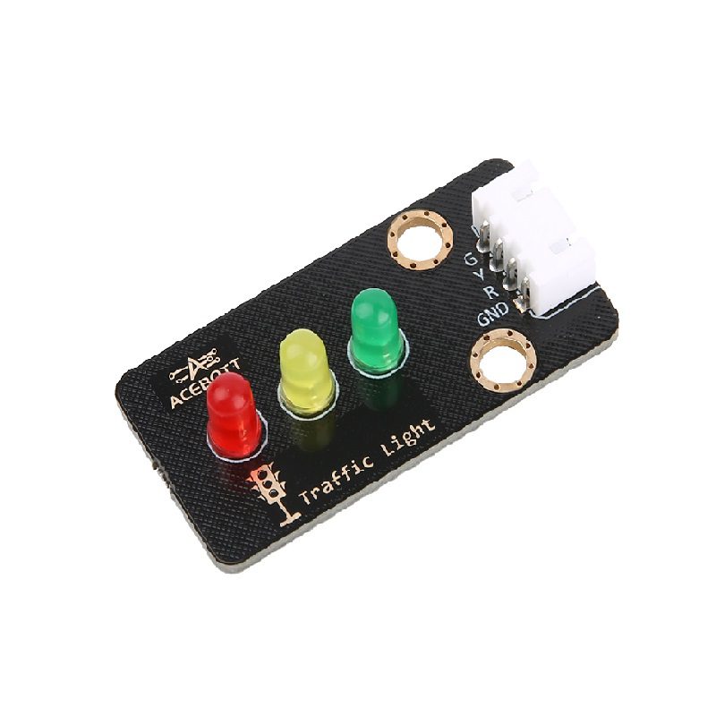 ACEBOTT Traffic Light Module Easy-Plug Compatible with ESP32/Arduino