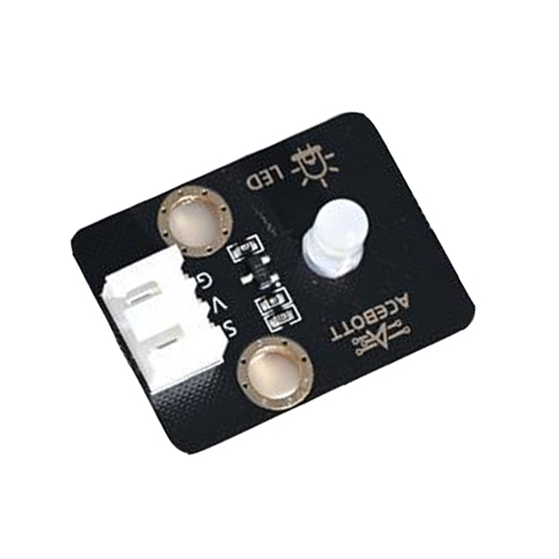 ACEBOTT White LED Module Easy-Plug Compatible with ESP32/Arduino