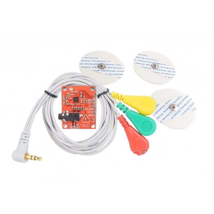 AD8232 ECG Heart Rate Monitoring Sensor Module Kit