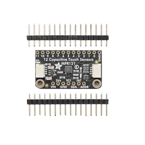 Adafruit 12-Key Capacitive Touch Sensor Breakout – MPR121