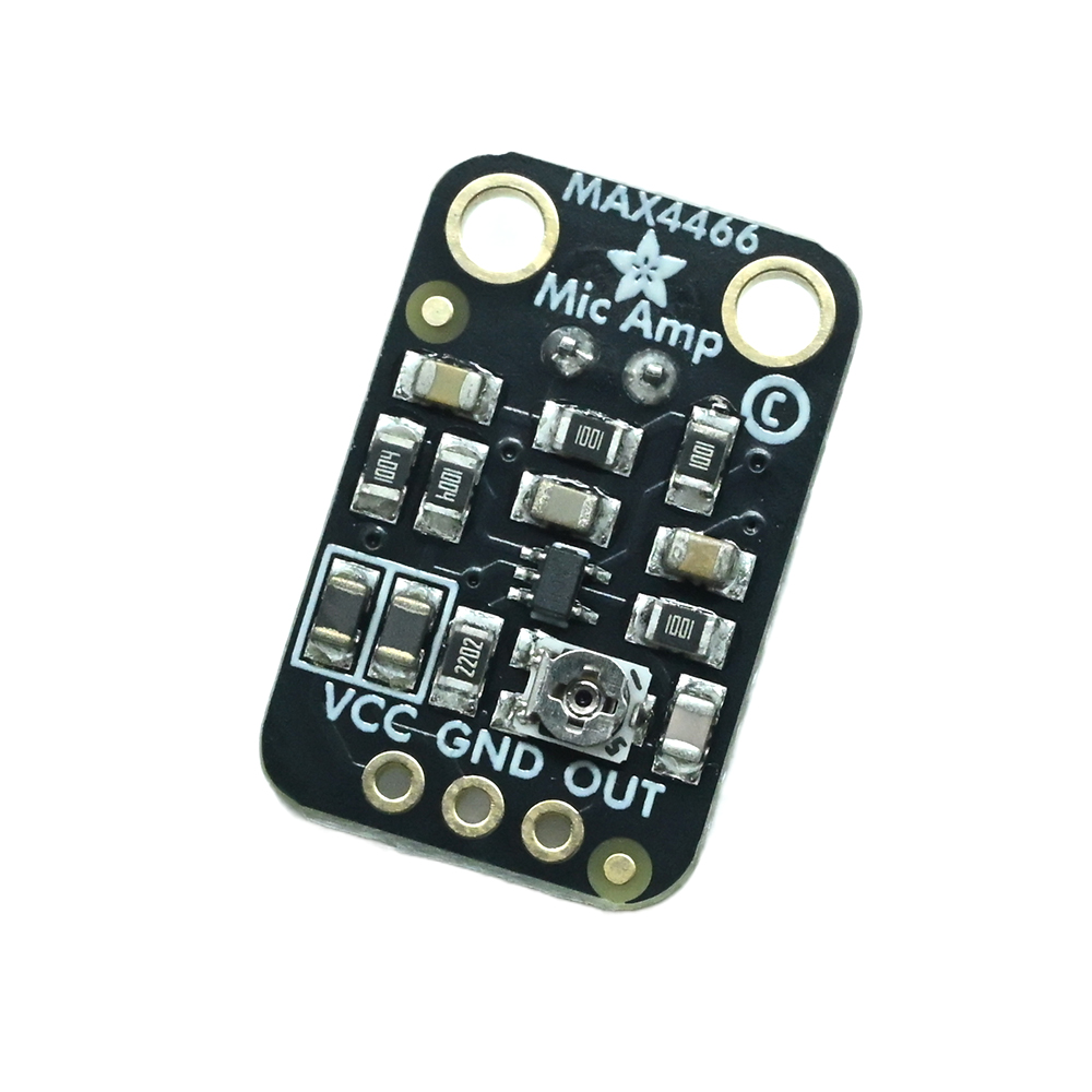 Adafruit Electret Microphone Amplifier – MAX4466 with Adjustable Gain
